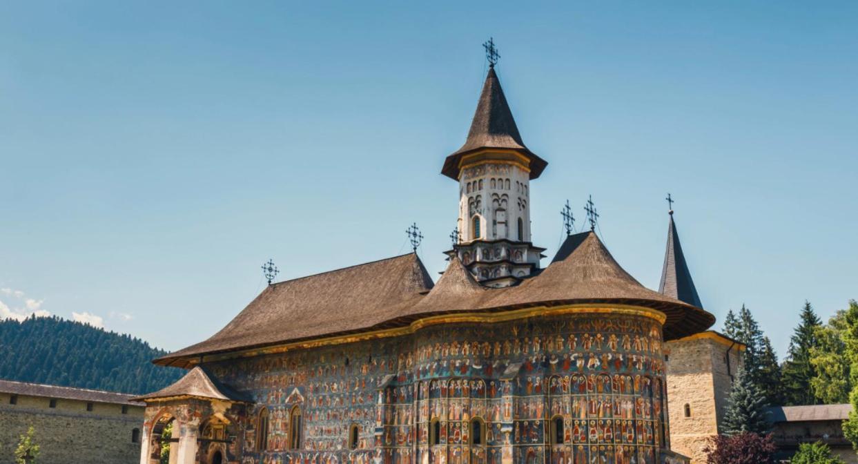 Luxury Bucovina Apartamento Gura Humorului Exterior foto